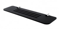 NIMCO NAVA police délka 500 mm, materiál plexisklo, povrchová úprava chrom/černý mat   NA X350