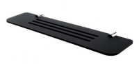 NIMCO NAVA police délka 600 mm, materiál plexisklo, povrchová úprava chrom/černý mat   NA X360