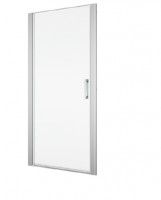 SanSwiss DIVERA D22T1 sprchové dveře jednokřídlé š. 500-1000, aluchrom, sklo bílé linky D22T1SM15088