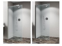 ROLTECHNIK CARIBA sprchová boční stěna CIFXG 1000x2000 brilant, čiré sklo   CI FXG 100200 VPE