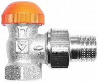 HERZ Termostatický ventil TS-98-V, 1/2 rohový, čís.st., oranžová krytka   1762467