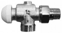 HERZ Termostatický ventil TS-90, 1/2 axiální s ukončením G3/4 EUROKONUS, bílá krytka   1774891
